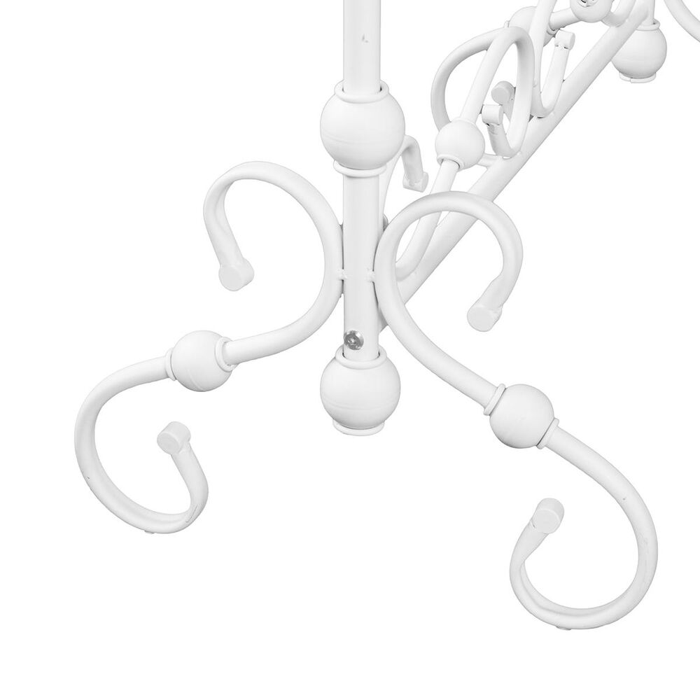 Southern Enterprises Lourdes Cheval Mirror in White, , large