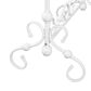 Southern Enterprises Lourdes Cheval Mirror in White, , large