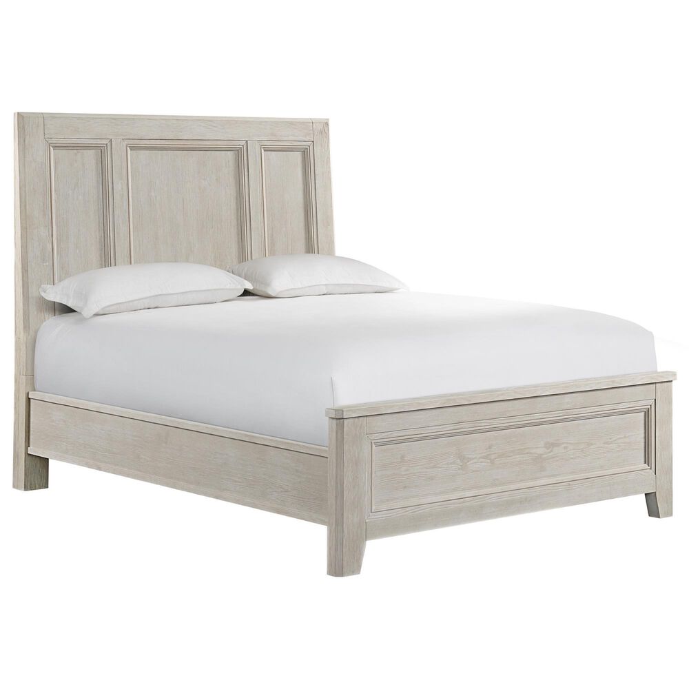 Hawthorne Furniture Carlson 4-Piece Queen Panel Bedroom Set in Washed Linen, , large
