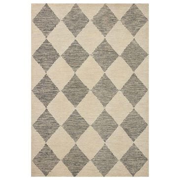 Chris Loves Julia x Loloi Francis 3"6" x 5"6" Beige and Charcoal Area Rug, , large