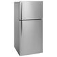 Whirlpool 19 Cu. Ft. Top-Freezer Refrigerator with LED Interior Lighting in Stainless Steel, , large