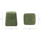 Jennifer Taylor Home Clyde Pouf in Moss Green, , large