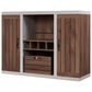 Furniture of America Taylor Buffet in Distressed Walnut, , large