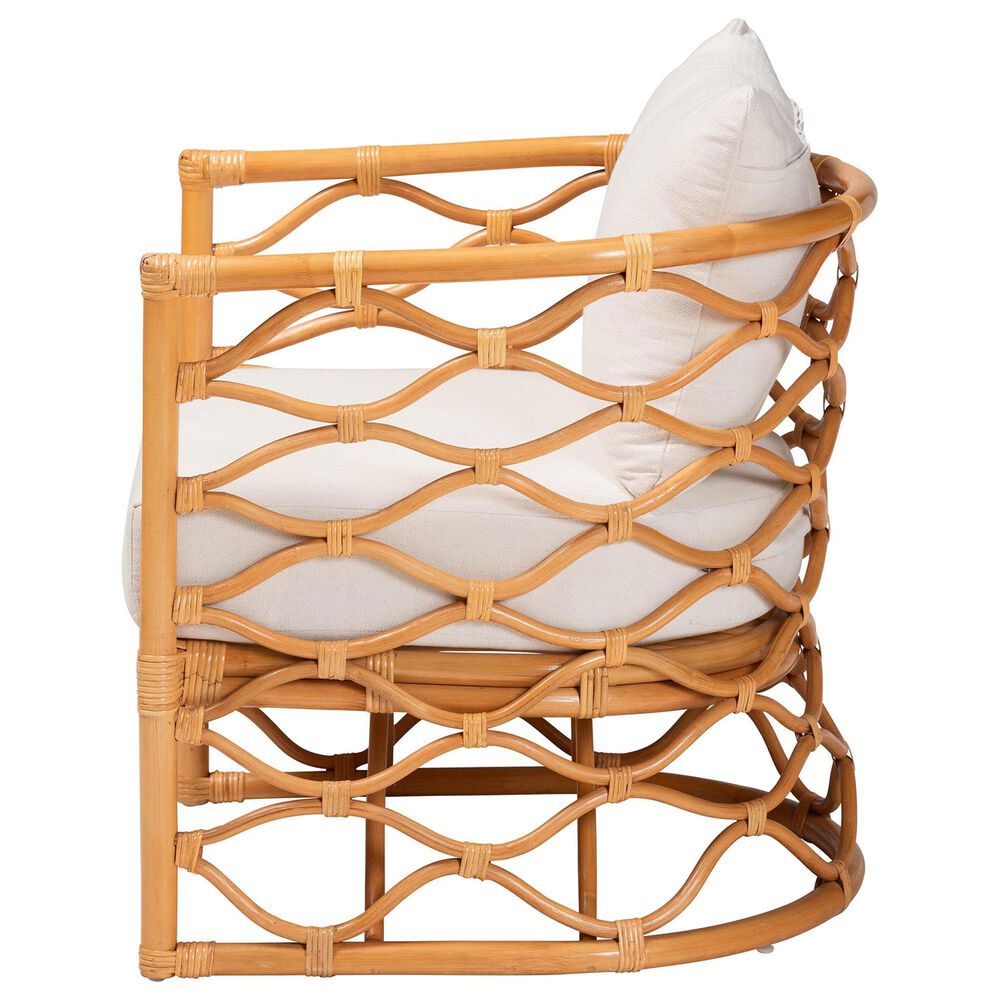 Baxton Studio Acelynn Arm Chair in Neutral, , large