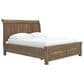 Ashley Feddinger 4-Piece California King Storage Bedroom Set in Chestnut Brown, , large