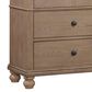 Riva Ridge Oxford 3-Piece California King Sleigh Storage Bedroom Set in Tan with USB Ports, , large