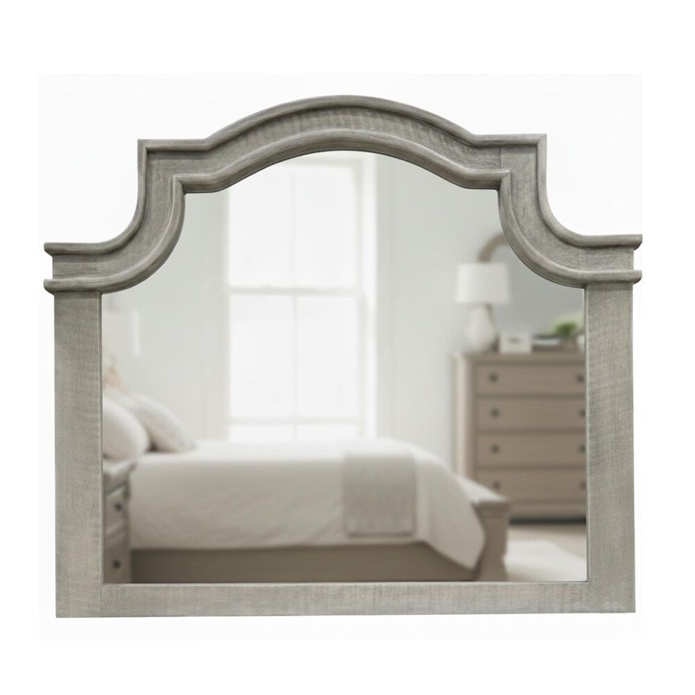Vintage Faith Dresser Mirror in Dove Gray, , large