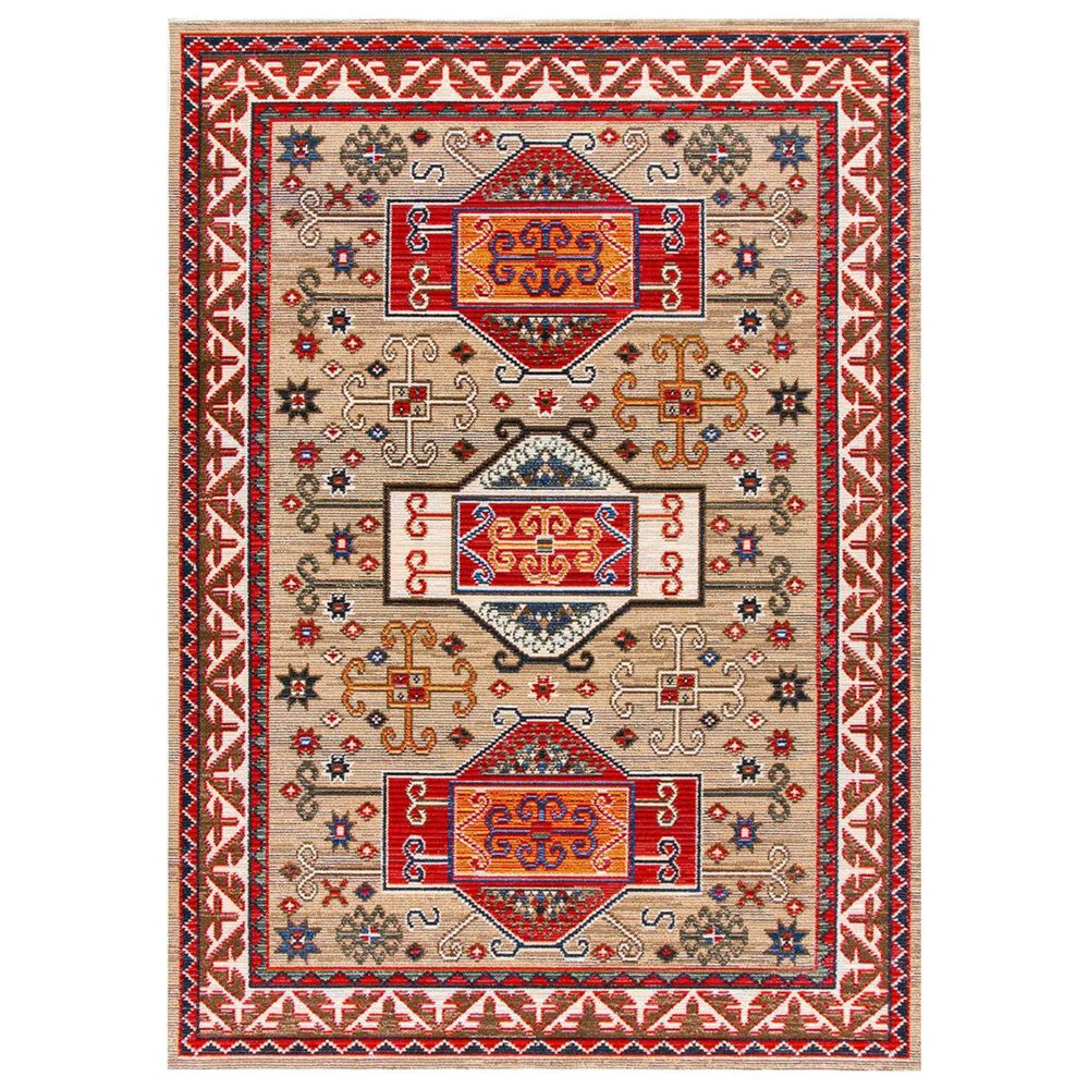 nuLOOM Fantasy KKFA10A 5'3" x 7'7" Beige Area Rug, , large