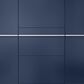 Lexora Home Lafarre 48" Double Bathroom Vanity in Navy Blue with 2 cm White Cultured Marble Top and Rectangular Sinks, , large