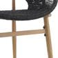 Hearth and Haven Cyril Outdoor Dining Chair in Gray (Set of 2), , large