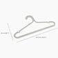 Joseph Joseph Orderly Anti-Tangle Clothes Hangers in Ecru (Set of 5), , large