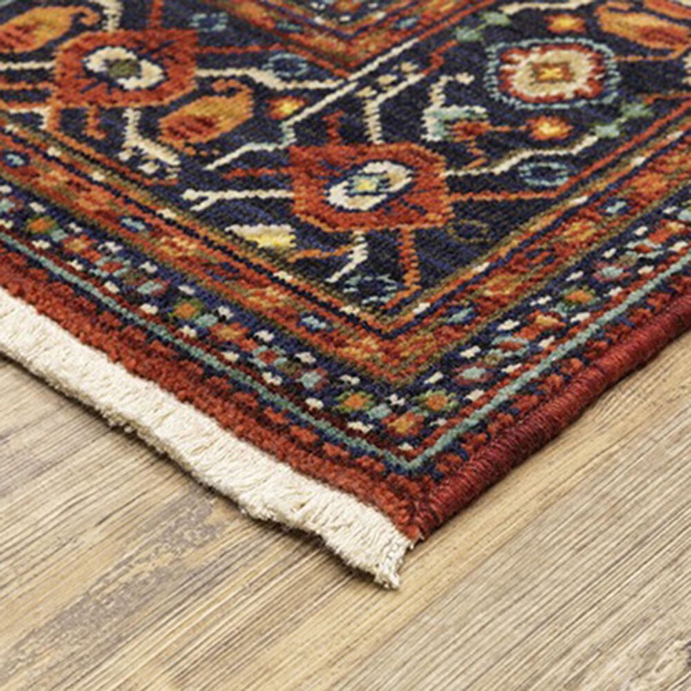Oriental Weavers Lilihan Medallion 001C6 7&#39;10&quot; x 10&#39;10&quot; Red Area Rug, , large