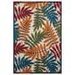 Nourison Aloha Floral 2"8" x 4" Multicolor Indoor/Outdoor Area Rug, , large