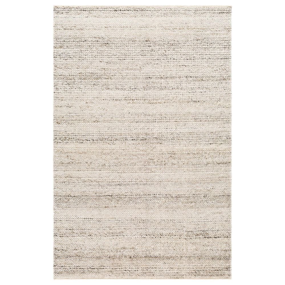 Surya Reika REK-2305 6" x 9" Light Gray, Charcoal, Black and Light Beige Area Rug, , large
