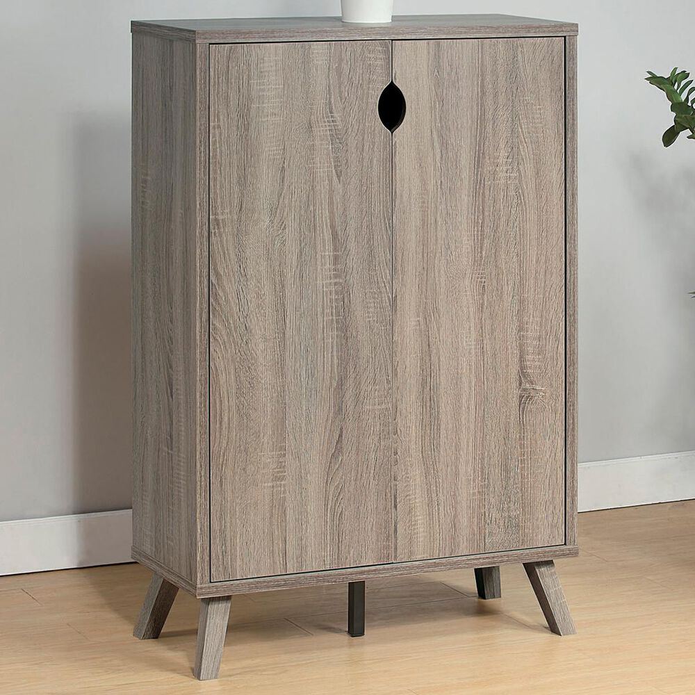 Global Movement Shoe Cabinet in Dark Taupe, , large