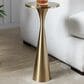 Lumisource Gemma 22" Side Table in Modern Brass, , large