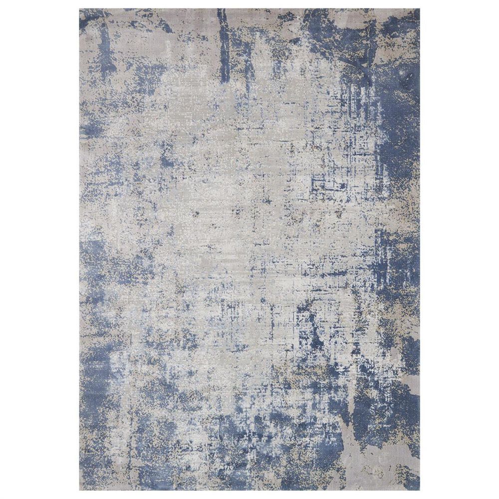 Loloi Patina PJ-01 6"7" x 9"2" Denim and Grey, , large