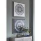 Ashley 25" x 25" Monterey Wall Art with Blue and White, , large