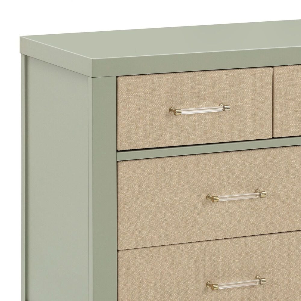 DaVinci Eloise 7-Drawer Dresser in French Sage and Sand, , large
