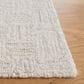 Safavieh Micro-Loop 2"3" x 7" Light Grey and Ivory Runner, , large