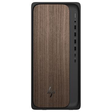 HP OmniDesk Desktop AI PC|Intel Core Ultra 5 225 - 16GB RAM - Intel Graphics - 512 GB SSD in Dark Walnut, , large