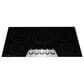 Frigidaire Gallery 36" Electric Cooktop with 5 Element in Stainless Steel and Black, , large