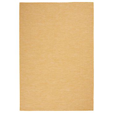Nourison Positano 7" x 10" Yellow Indoor/Outdoor Area Rug, , large