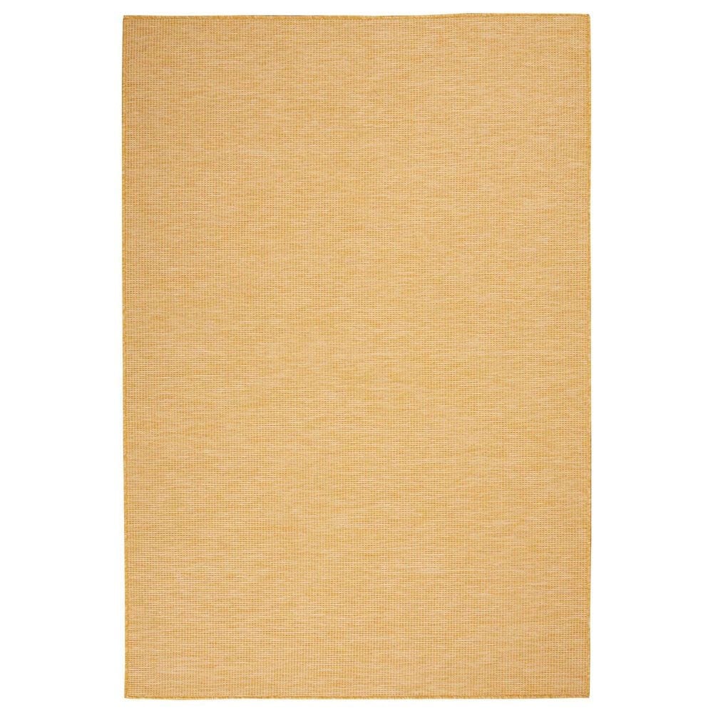 Nourison Positano 7" x 10" Yellow Indoor/Outdoor Area Rug, , large