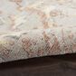 Nourison Silk Shadows 7"9" x 9"9" Grey, Gold, Brown and Ivory Area Rug, , large