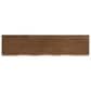 Hearth and Haven 63" Dining Bench with Wavy Legs in Pine, , large