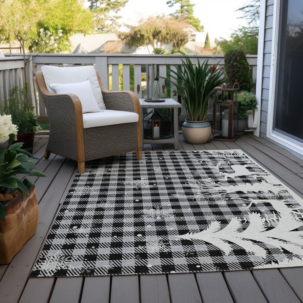 Dalyn Rug Company Wonderland WN32 5&#39; x 7&#39;6&quot; Gray Indoor/Outdoor Area Rug, , large