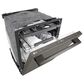 LG 24" Built-In Bar Handle Dishwasher with SteamAssist in Black Stainless Steel, , large
