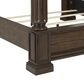 Millenium Maylee King Canopy Bed in Dark Brown, , large