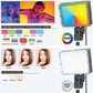 Camera Accessories RGB LED Light Kit for Brilliant Content Creation in Black (Set of 2), , large