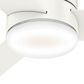 Hunter Minimus Low Profile 44" Ceiling Fan with LED Light in Fresh White, , large