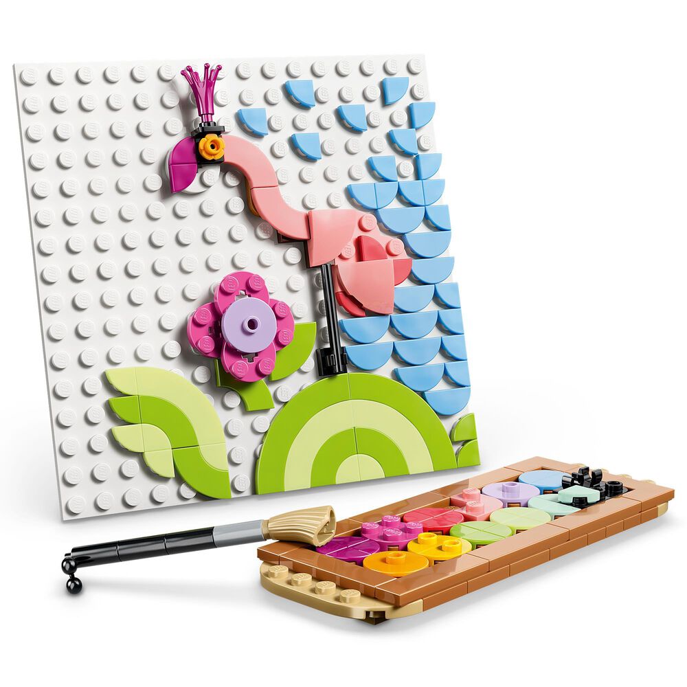LEGO Creator Floral Art Decor Painting Building Set, , large