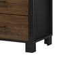Crown Mark Nemy 3 Piece Queen LED Panel Bedroom Set in Brown, , large