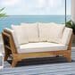 Hearth and Haven Serene Outdoor Full Expandable Sofa Daybed in Beige, , large