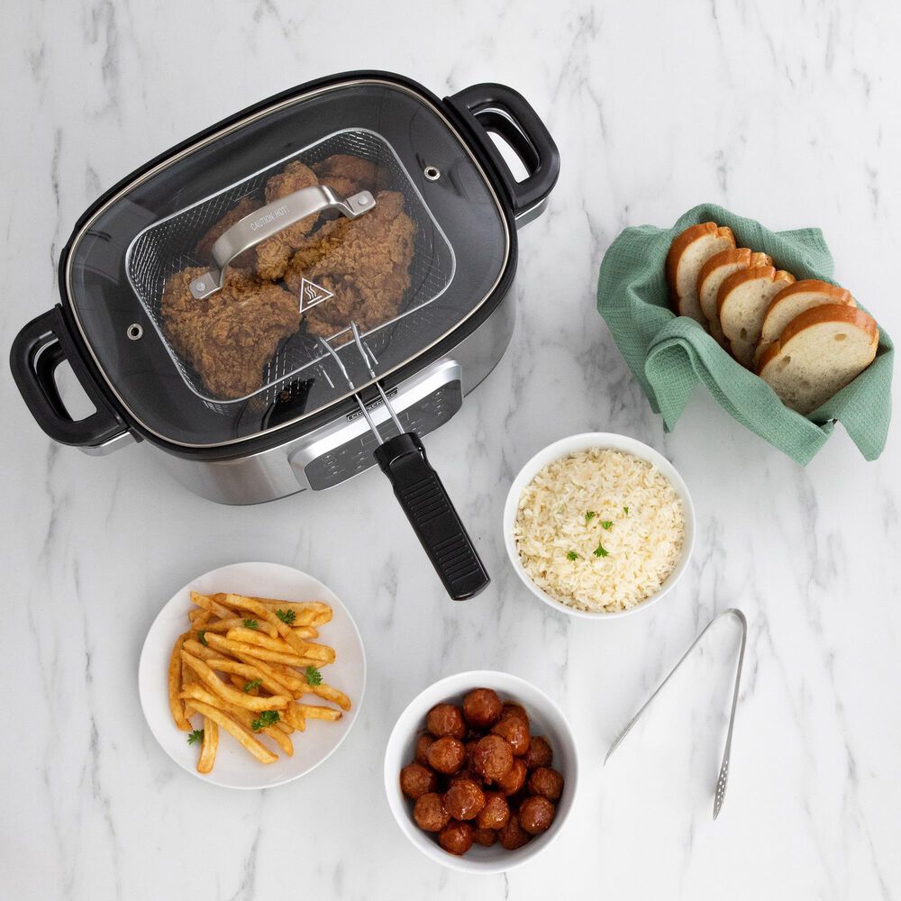 Chef&#39;s Choice 6-Quart All-In-1 Multi-Cooker in Black and Stainless Steel, , large