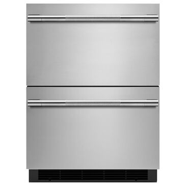 Jenn-Air Rise 24" Double Drawer Refrigerator in Stainless Steel, , large