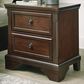 Ashley Trellington 2-Drawer Nightstand in Warm Brown Cherry, , large