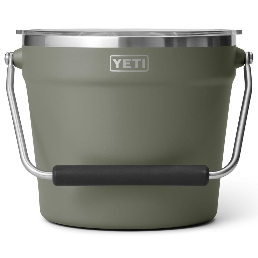 YETI Rambler Beverage Bucket in Pampa Green, , large
