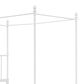 Furniture of America Elliot Twin Canopy Bed in White, , large