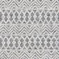 Safavieh Micro-Loop MLP203A 3" x 5" Ivory and Black Area Rug, , large