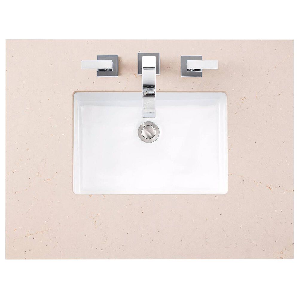 James Martin Vanities Brookfield 48&quot; Single Bathroom Vanity in Antique Black with 3 cm Eternal Marfil Quartz Top and Rectangle Sink, , large