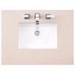 James Martin Vanities Brookfield 48" Single Bathroom Vanity in Antique Black with 3 cm Eternal Marfil Quartz Top and Rectangle Sink, , large