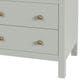 Butler Specialty Company Nora 2 Drawer Nightstand with Open Shelf in Sage Green, , large