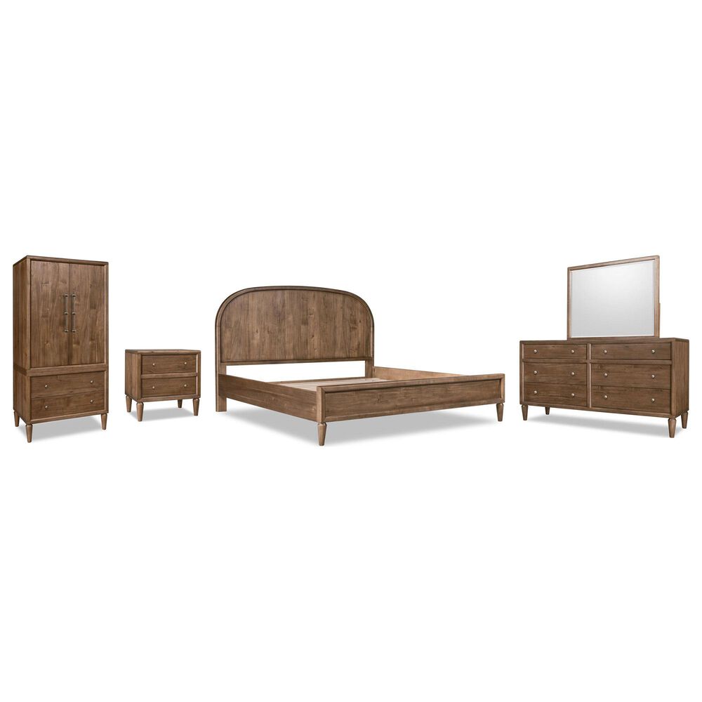 Urban Home Langley 5-Piece Queen Bedroom Set in Autumn Forest, , large