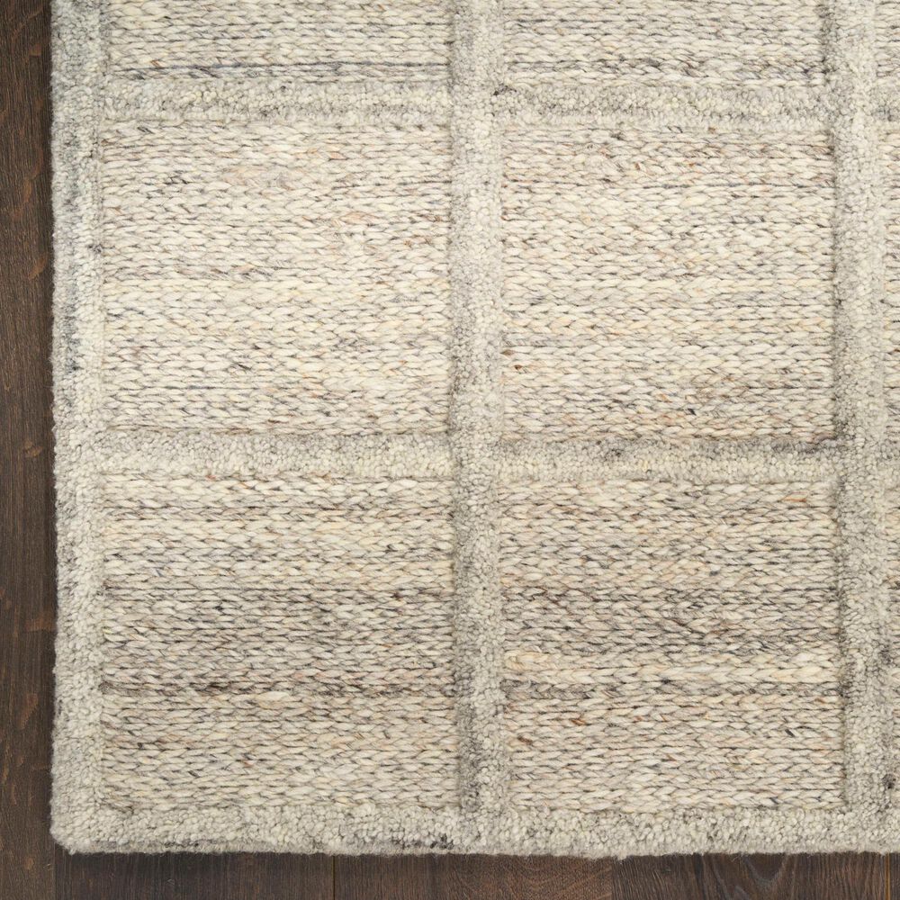Nourison Pure Framework Silver 2' x 3' Area Rug, , large