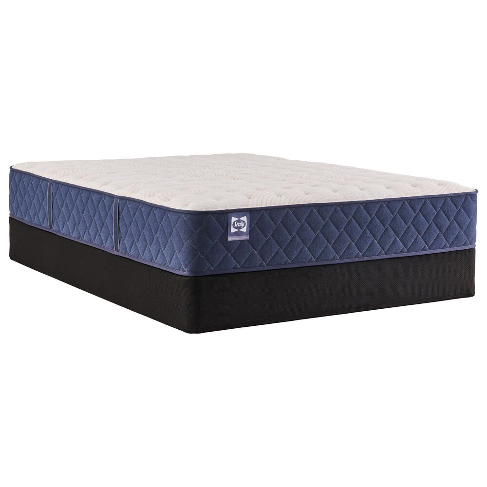 Sealy Safa Park Firm Twin Mattress with Low Profile Box Spring, , large
